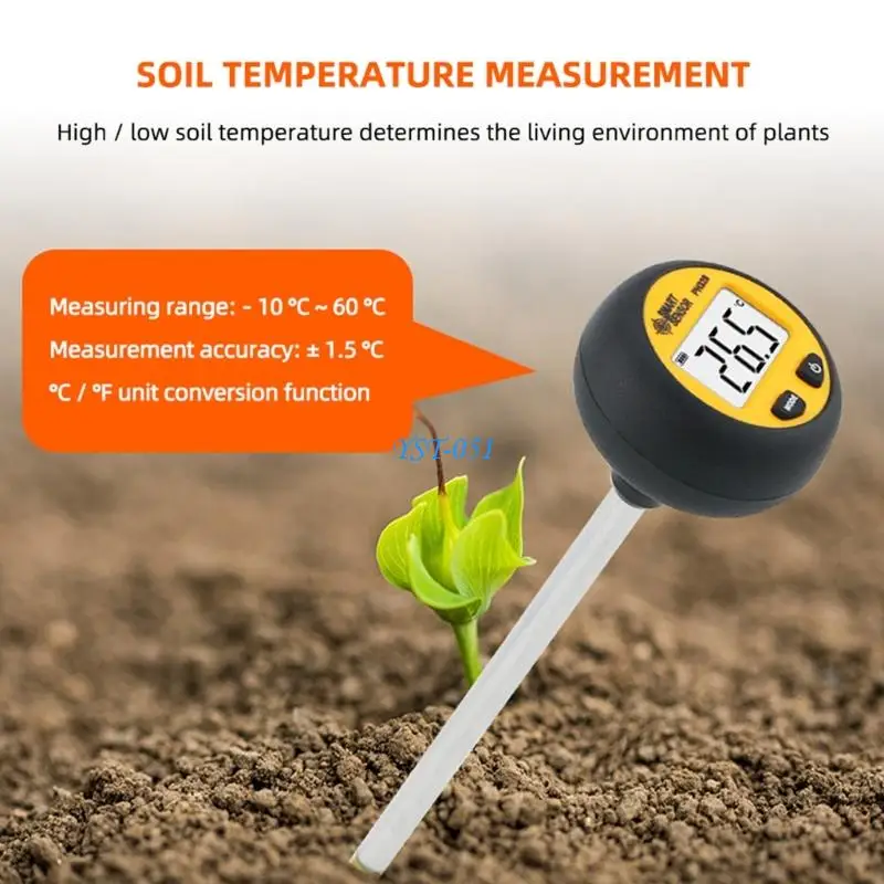 E15A Reliable Soil Test Equipment With Automatic Shutdown Feature Soil Detectors For Efficient Gardening without Battery