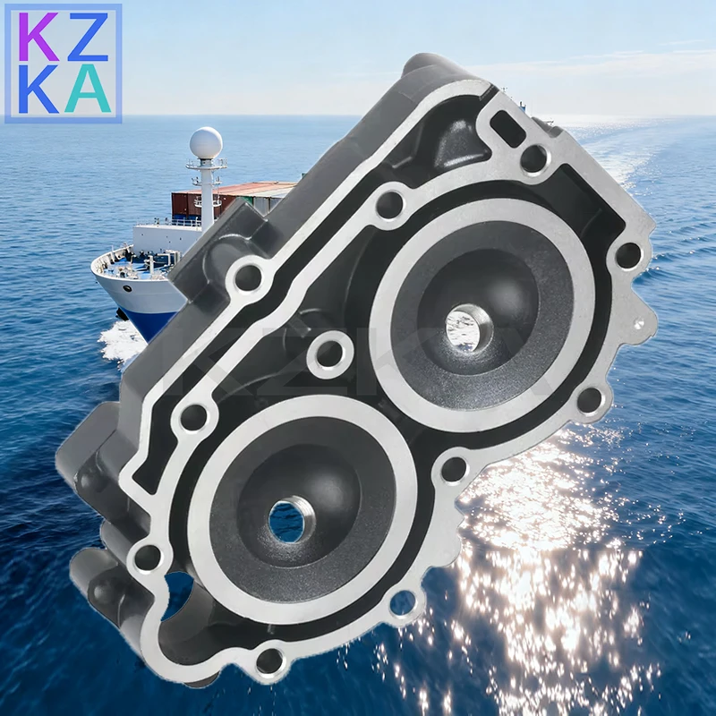 

Блок головки блока цилиндров 6B4-11111-00-1S для подвесного двигателя Yamaha 15HP 9,9HP 15D 6B4-11111 6B4-11111-00-00, детали лодочного двигателя