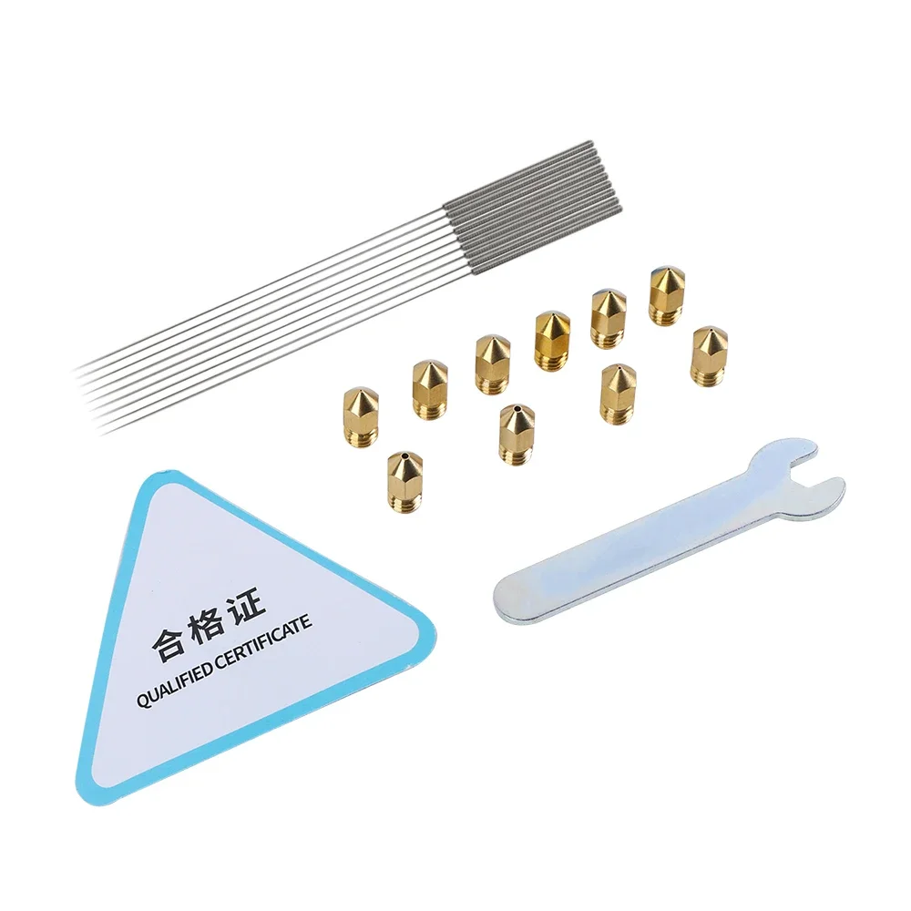 

CREALITY очистители для насадок, инструмент для ремонта, аксессуары для 3D-принтеров, насадки 0,3/0,4/0,5/1,2 мм, игольчатый очиститель, открытый гаечный ключ