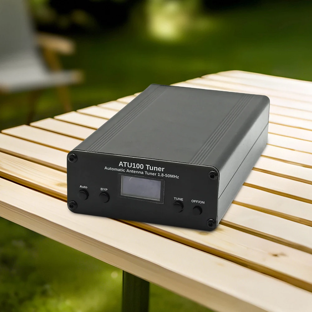 ATU-100 Автоматический антенный тюнер 100 Вт Автоматический антенный тюнер 1,8–50 МГц Антенный автоматический тюнер для радиооборудования