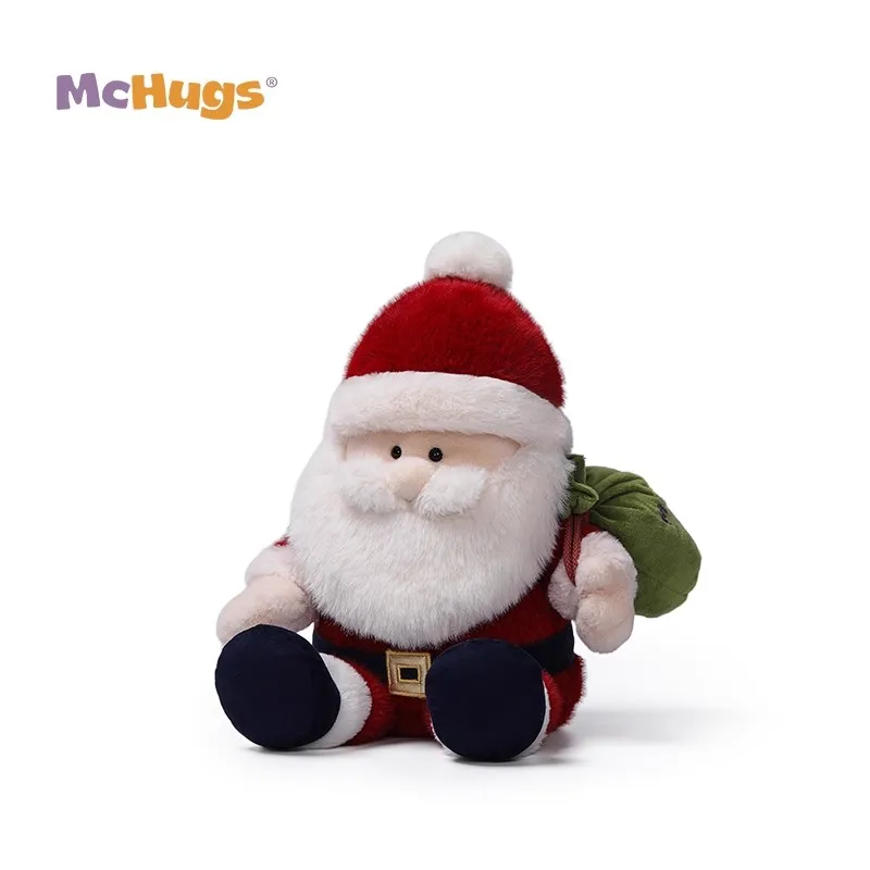 متوفر الأصلي 25 سنتيمتر Mchugs ثلجي عيد الميلاد ليلة سانتا كلوز ألعاب من القطيفة أريكة الحلي عيد ميلاد السنة الجديدة وهدايا عيد الميلاد