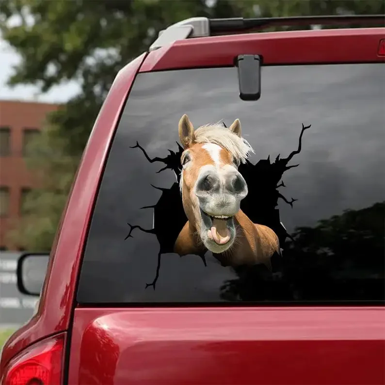 Pony Horse Decal - fits cars, windows, laptops and any smooth surface, Pony Horse Stickers, Animal Stickers, Custom Pony Horse S