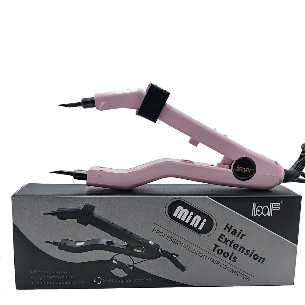 609c，The most popular in 2024, pointed adjustable fusion hair extension iron keratin adhesive tool