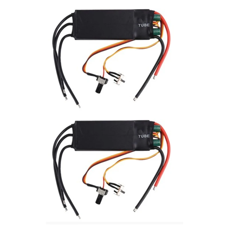 

NALFI-2 Pcs DC6-24V 1000W BLDC 3 Phase DC Brushless Motor Driver Hallless DC Motor Drive Board Speed Controller Regulator