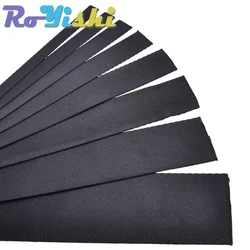 1 Yard Polyester Fibre Webbing Ribbon Band Strap Tape Dog Collar Harness Outdoor Backpack Bag Parts Black