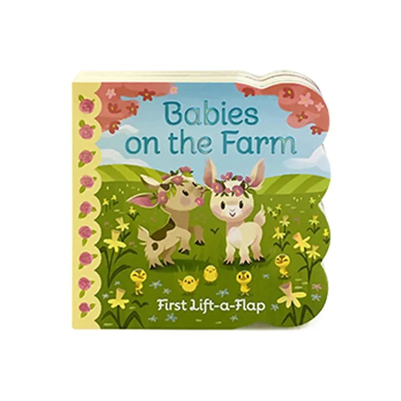 Babies on the Farm - Children's English Cognitive Picture Book for Parents and Children to Interact Together