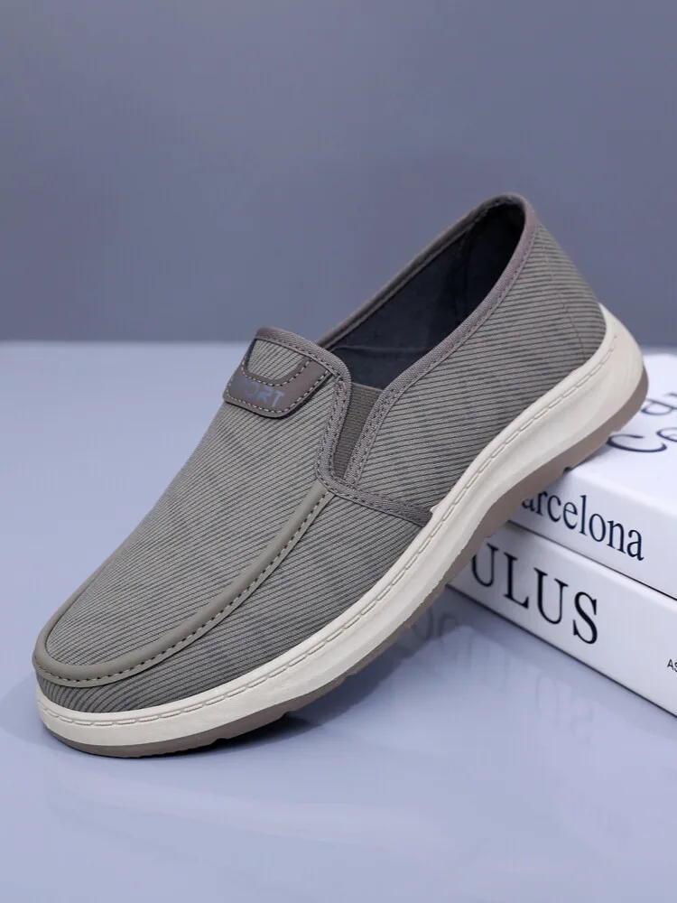 

Men's Casual Shoes New Cloth Shoes Non Slip Breathable One Pedal Dad Shoes Lightweight Comfort Walking Shoe