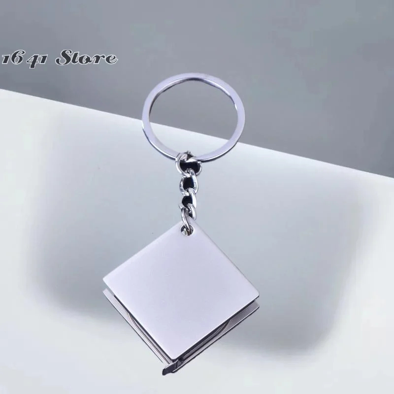 （NEW）1/2PCS Key Ring Pull Ruler DIY Hand Gauging Tools Tape Measure Keychain Portable Measuring Tools Retractable Rule