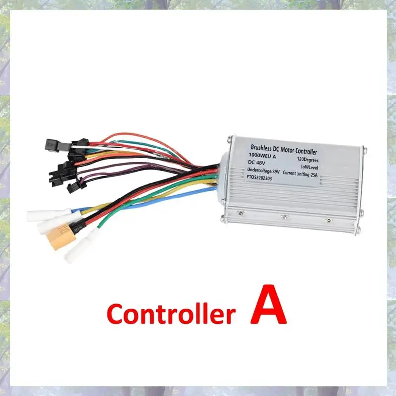 Recién llegado, pantalla LCD para patinete, controlador de 48V 25A para KUGOO g-booster, tablero de patinete eléctrico, controlador delantero y trasero, Pa de repuesto