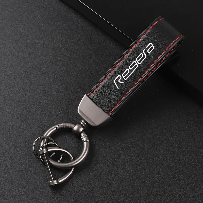 Couro Deluxe Keychain com emblema do carro, pingente para Koenigsegg Agera