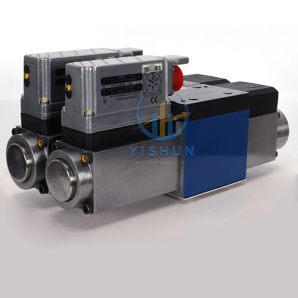 Integrated Electronics 4WRPEH10 Hydraulic Valves Direct Operated Rexroth Proportional Valve