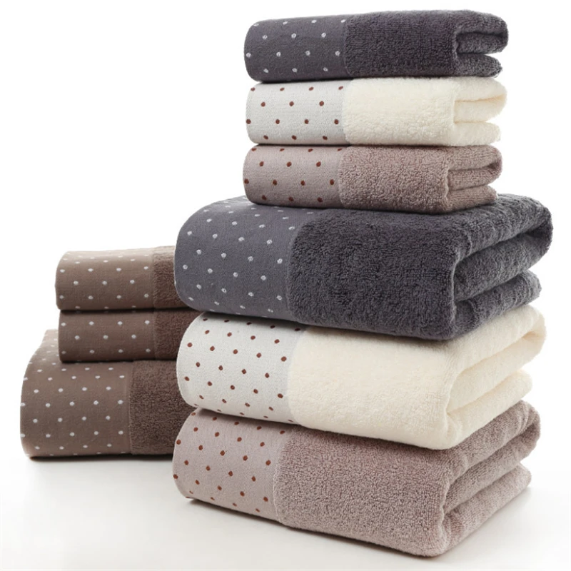 35X75cm Thick Soft Bathroom Towels Comfortable Bath Towels face towel Pure Cotton Towel Super Absorbent  Towels Handkerchief