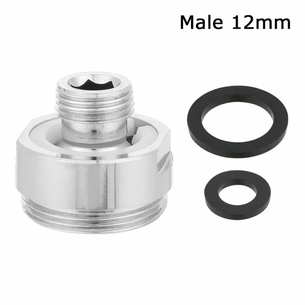 

AAAAA SwivelAeratorAdapter 360 Degree Adjustable Kitchen Faucet Fittings Tap Aerator Connector Water Purifier Accessories Male