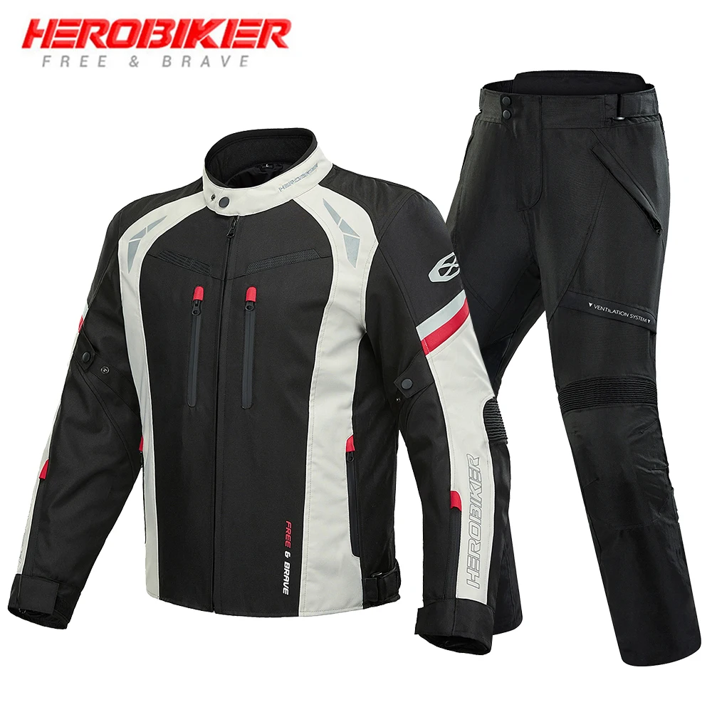 

Motorcycle Riding Jacket Wear-resistant Anti Drop Reflective Off-road Riding Jacket All Season Warm And Waterproof Jacket