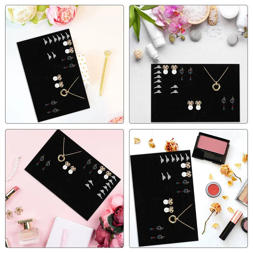 

2Pcs Jewelry Sponge Insert Pad for Box Ring Earring Display Tray Organizing and Showcasing Jewelry Storage Solution Inserts
