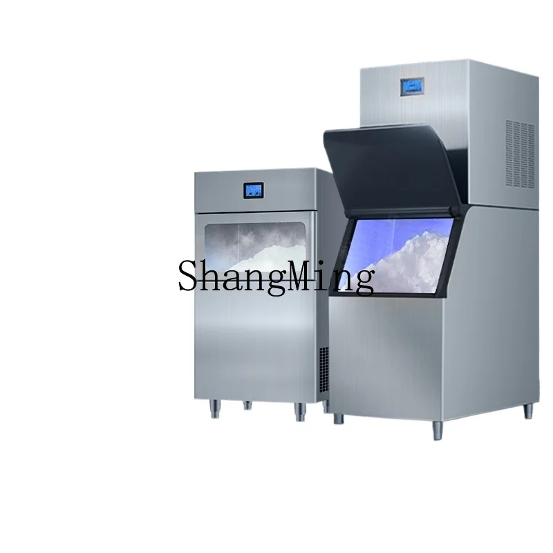 

ZYY integrated commercial thickness adjustable granular seafood hot pot shop ice tray ice machine