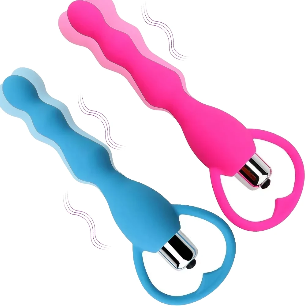 Anal-plug Aus Silikon Mit Vibrationsfunktion Für Prostatamassage_voghion.com