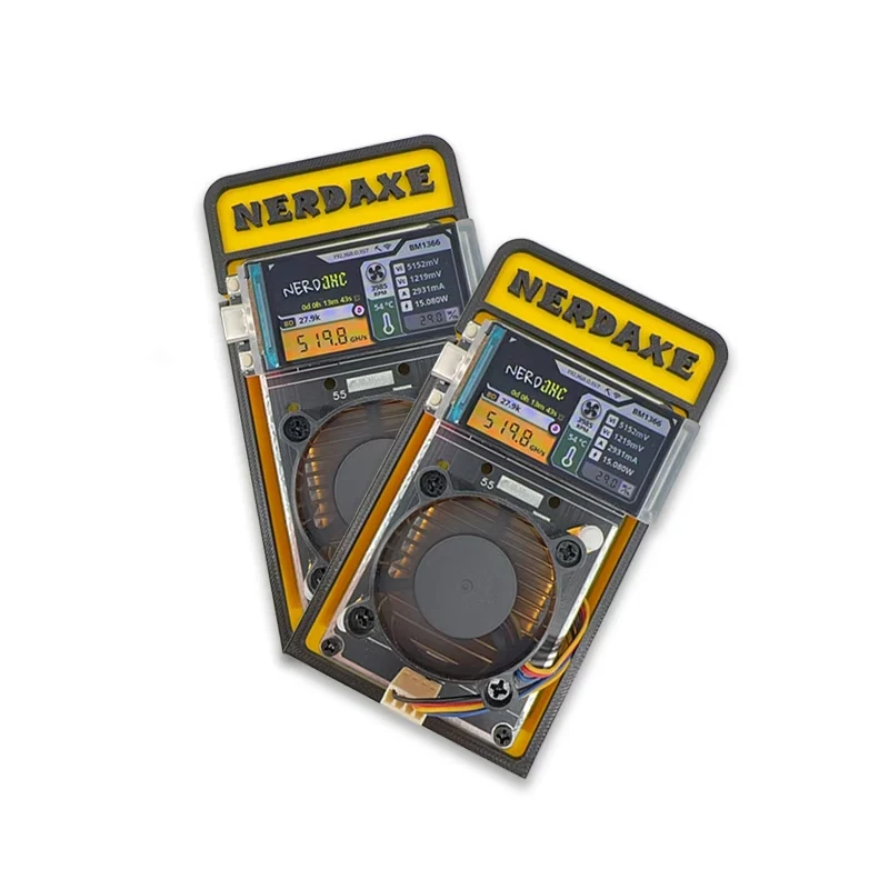 Bitcoin ASIC Micro Miner Nerdaxe Miner 500Gh/S S19XP Bitaxe Nerdminer BM1366 Lotteria Minatore minerario con display