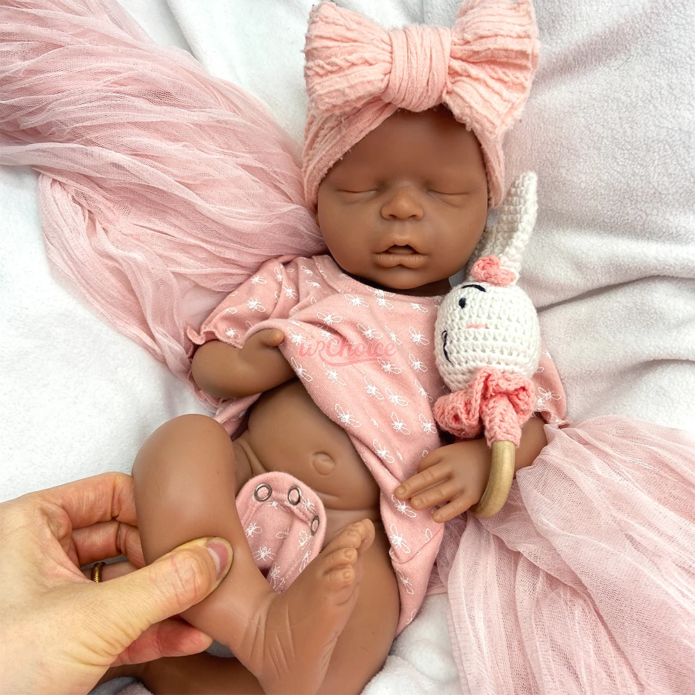 18 pouces en silicone doux renaissant bébé fille peut utiliser des sucettes vivantes imperméable Artiste Prop parfait pour l'art de maquillage et la sculpture