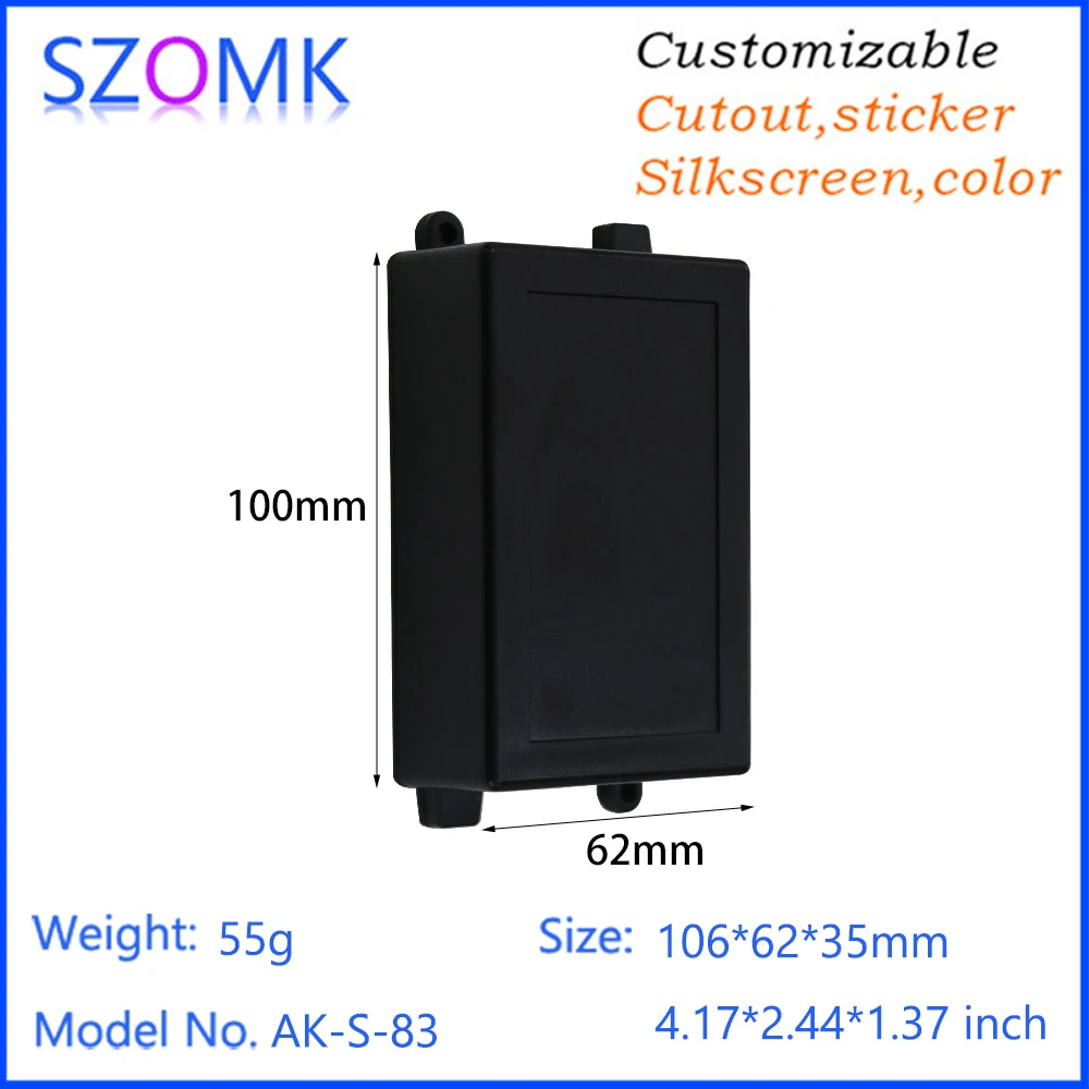 SZOMK Housing Instrument Case ABS Plastic Project Box Storage Case Enclosure Boxes Electronic Supplies