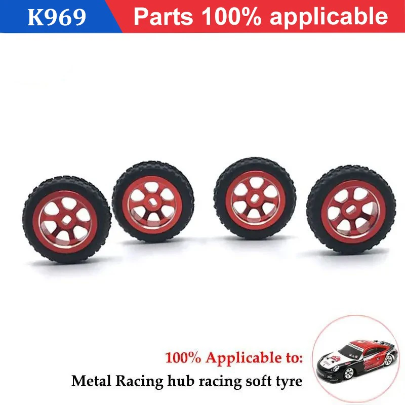 WLtoys RC Car K969 K989 Original Spare Parts Mosquito Car1:28 PVC Car Shell  Lampshade Differential Receiver Motor Gear Tire Set