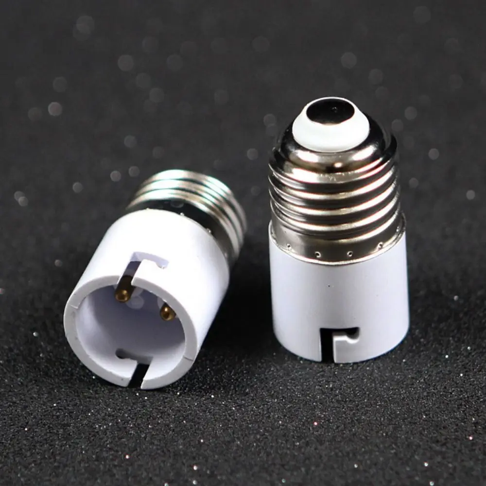 E27 Male to E14 B22 GU10 E40 Female Lamp Holder Converter Durable Heat-resistant Socket Adapter Multiple Models