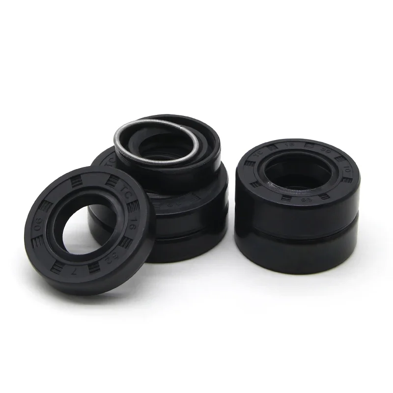 2/5/10Pcs ID16mm OD 22~36mm Nbr Nitril Rubber Dichtingsring TC-16 * 24/26/28/30/32/35/40*4/5/7/8/10 Nitril Double Lip Oil Seal