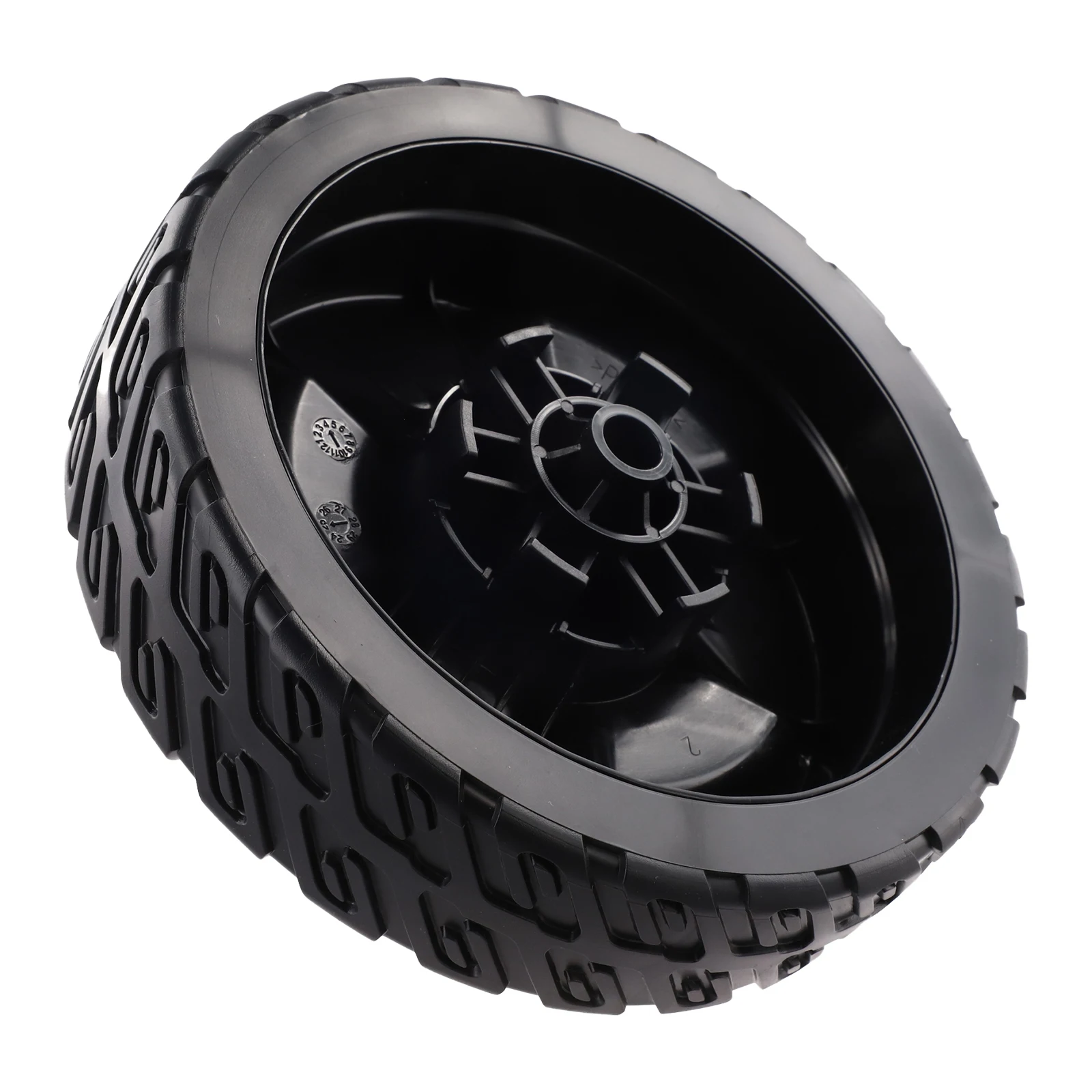 High Traction Mower Wheels Tool Part Replacement for Lawn Mower As Shown for Lawn Mower Wheels Broad Compatibility