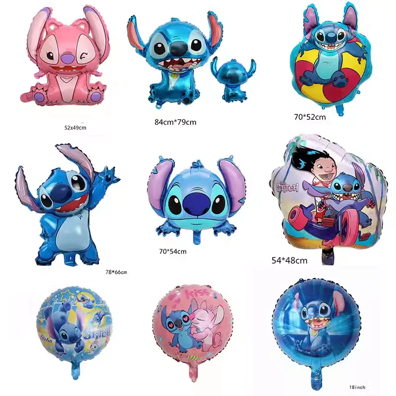 

Lilo & Stitch Balloon Birthday Party Supplies Ballon Decoration Baby Shower Girl Gift Decor Home Garden