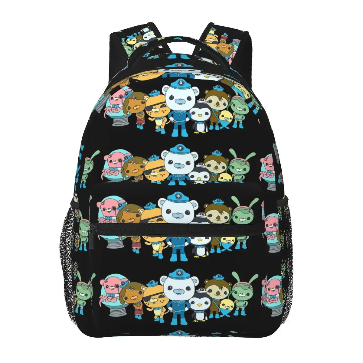 

The Octonauts Backpacks Boys Girls Bookbag Children School Bags Cartoon Travel Rucksack Shoulder Bag Large Capacity