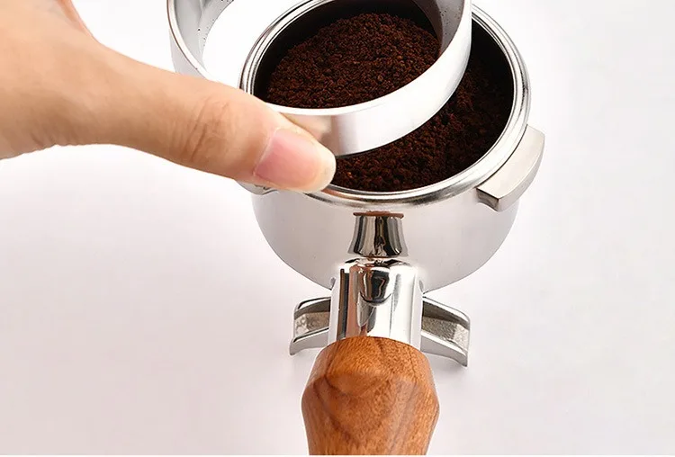51MM 53MM 58MM Kaffee Dosierung Ring Magnetische Für Delonghi Breville Siebträger Espresso Zubehör Barista Trichter Werkzeug Coffeeware – Detail 9