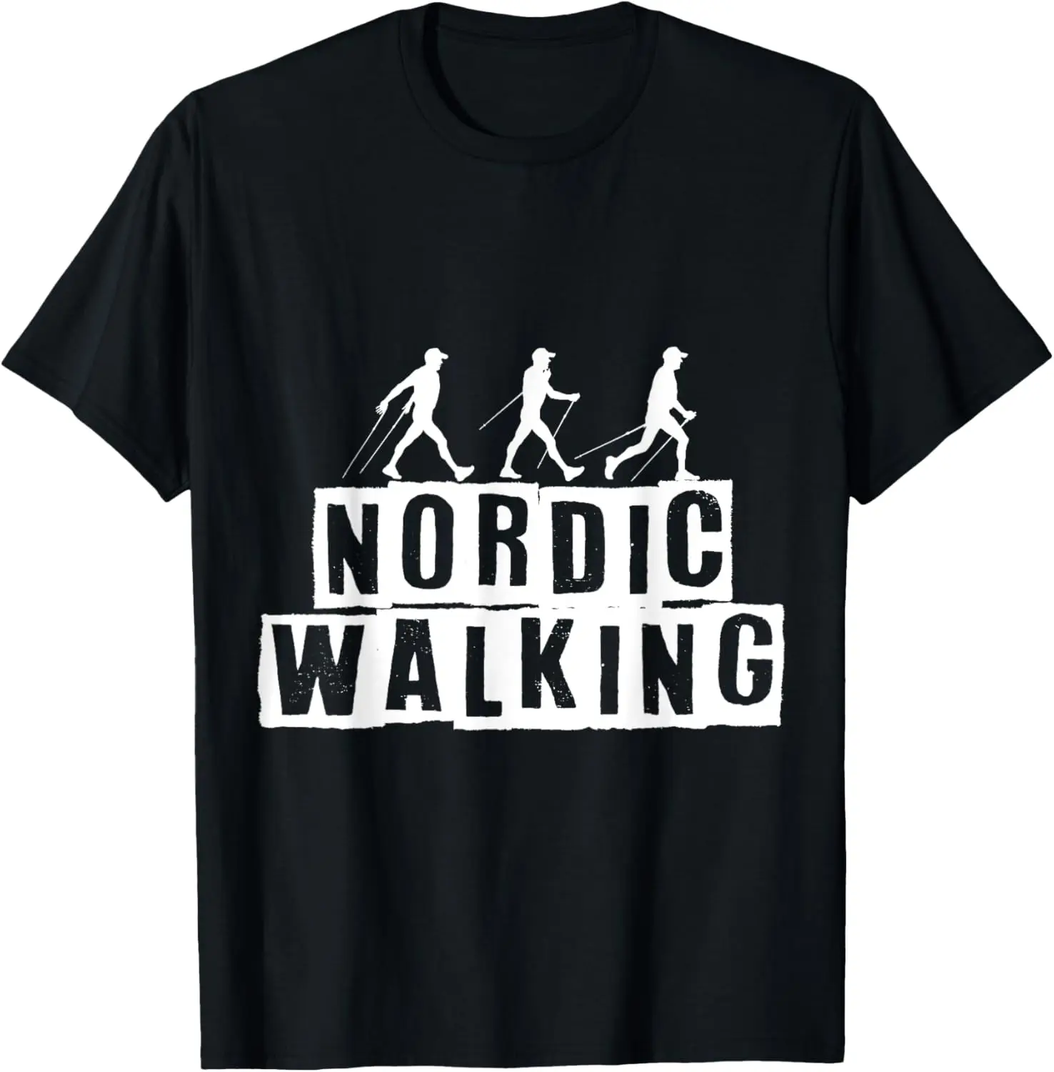 

Retro Nordic Walking And Trekking T-Shirt