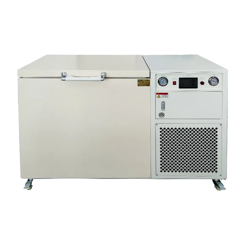 Ultra-low temperature horizontal freezer, industrial research laboratory-150 degree biological freezer