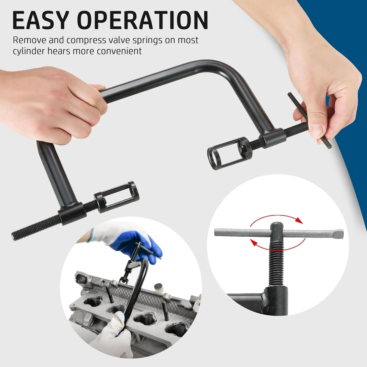 Kit de compresor de resorte de - Valve Spring Compressor reseña y precio