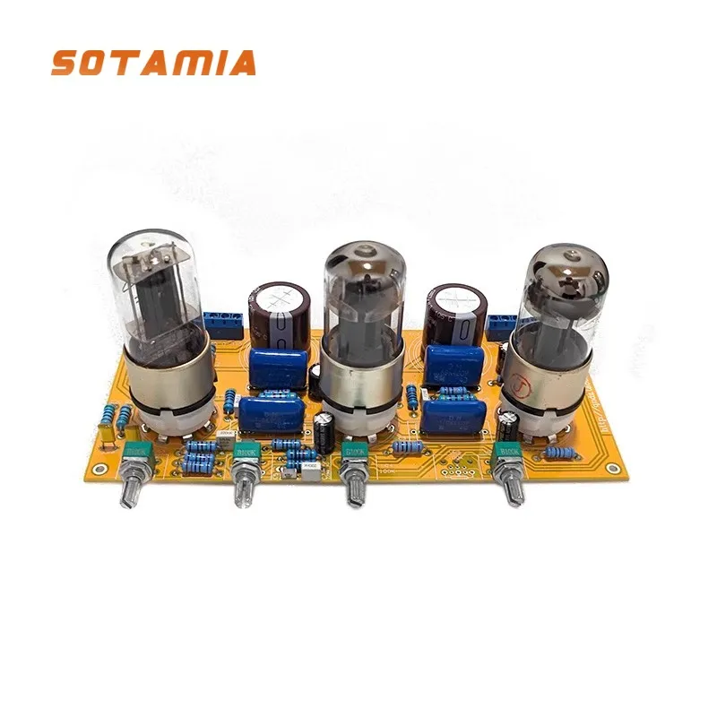 SOTAMIA 6SN7 6N8P Tube Tone Pre Stage Tuning Board Tone Board Bile Pre Stage 6Z5 Bile Rectifier Home Theater Sound System