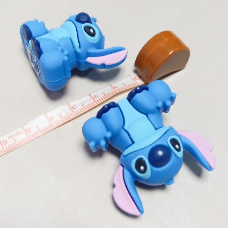 1-16Pcs Disney Lilo & Stitch Pencil Sharpener Anime Cute Pvc Doll Student Cartoon Single Hole Pencil Sharpener Pencil Sharpener