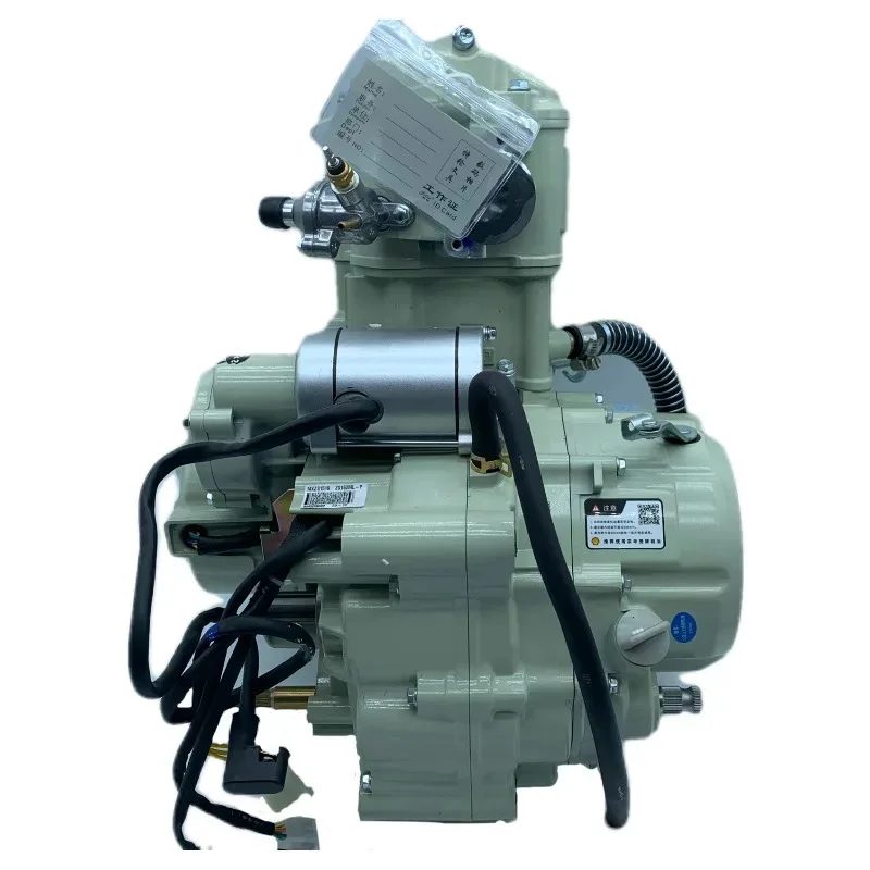 Factory Hot Selling 4-Stroke Water-Cooled CG200 Motor 3-Wheels Tricycle  Dirt Bike Off-Road Quad Motorcycle 200cc Engine Assembl