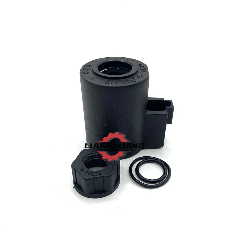 

For Vo-lvo ec EC55 EC60 EC210 EC240 EC290 EC360B Rotating safety lock Solenoid c Oil valve core Excavator Parts