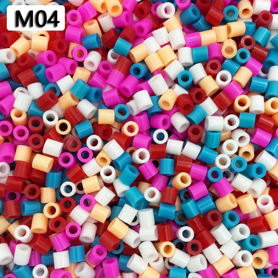 5MM Hama Beads 1000PCs Pixel Puzzle PUPUKOU Iron Beads for kids Hama Beads Diy Glow in Dark Handmade Gift toy Fuse Beads