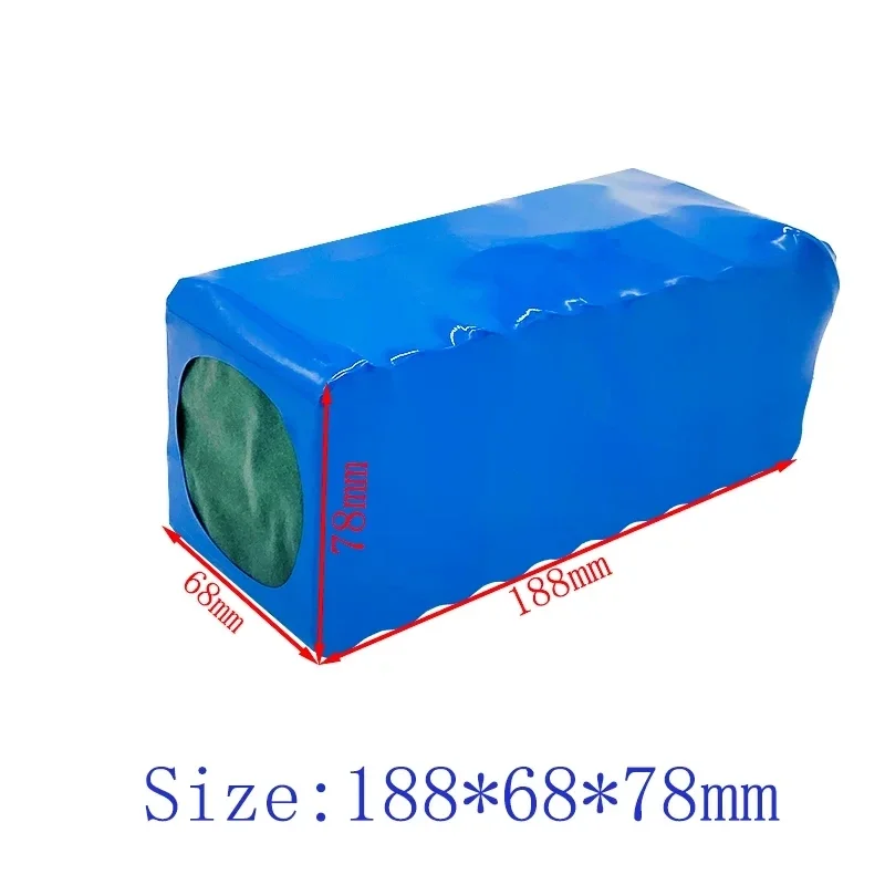 36V 10S4P 100Ah battery pack 500W high power battery 42V 100000mAh Ebike electric bicycle BMS 42v battery with xt60 plug