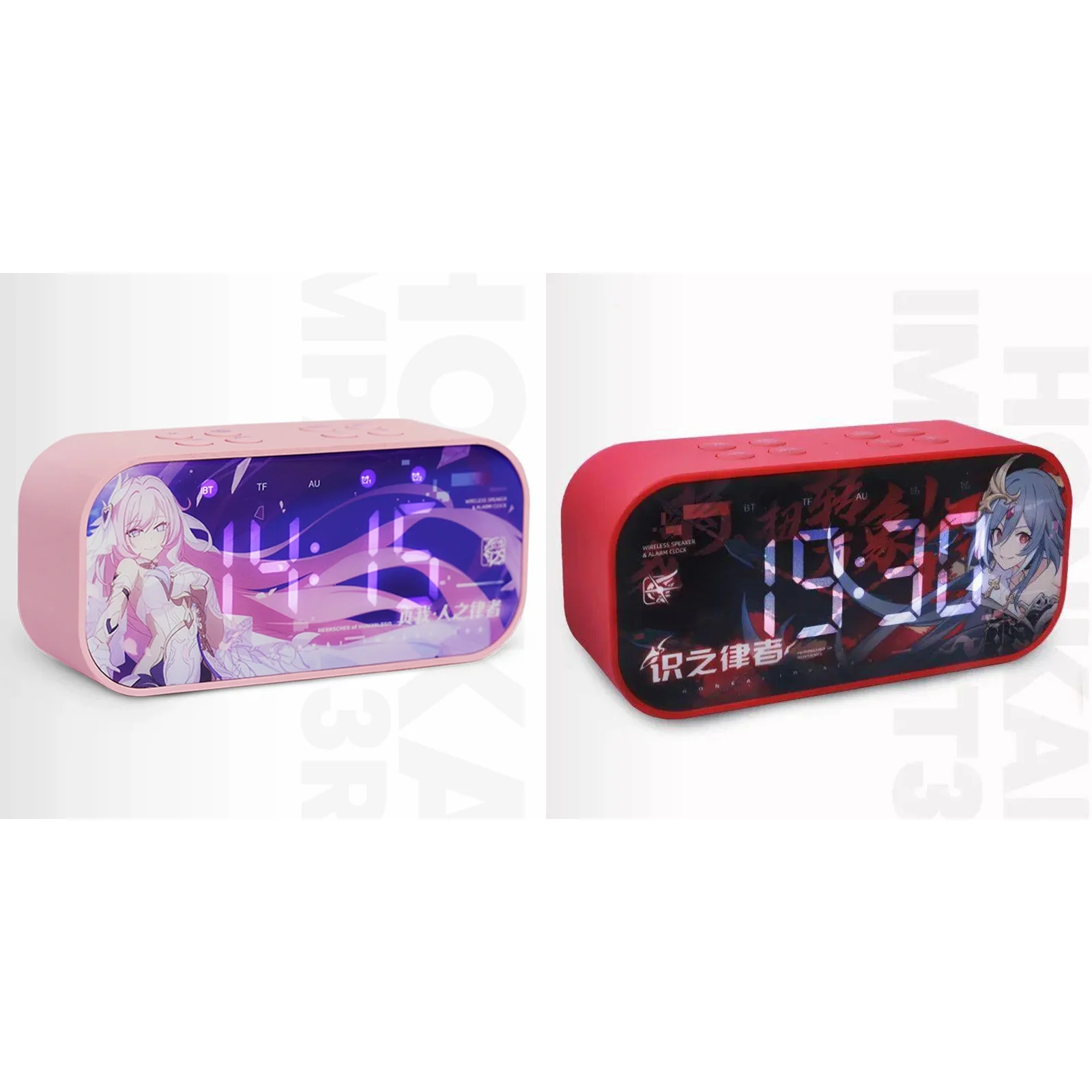 Sunsyea Honkai Impact 3rd Official Merch miHoYo Original Authentic Elysia EGO Voice Alarm Clock Bluetooth Speaker