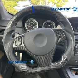 Real Carbon Fiber Leather Car Steering Wheel For BMW E89 E90 2005-2012 E91 2006-2012 E92 E93 2007-2012