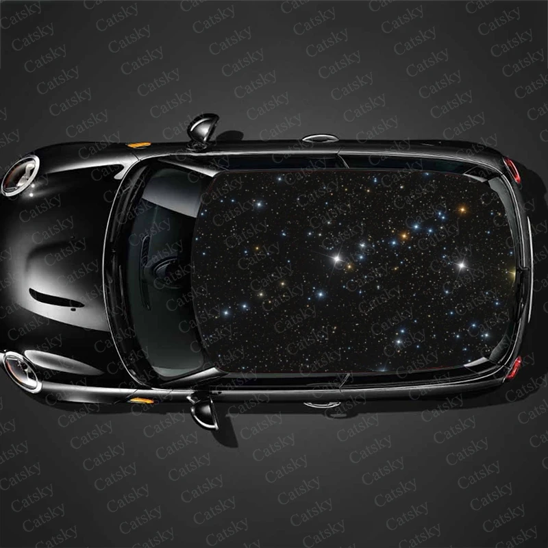vast starry sky Car sticker decal roof sunroof decorative sticker vinyl film itache universal SUV car sticker decal