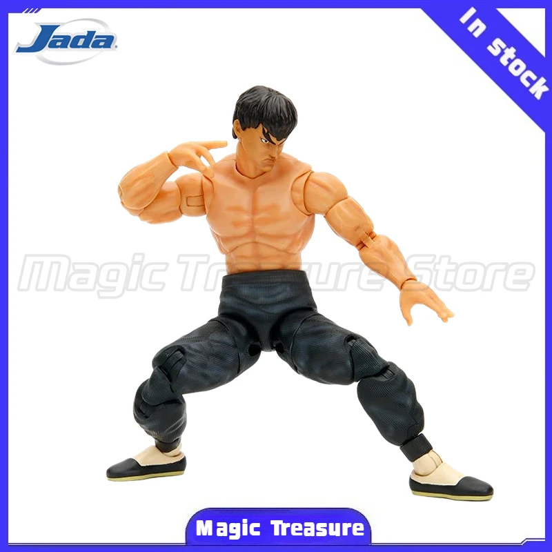 

【MT】Оригинальный Jada Toys Ultra Street Fighter II: The Final Challengers Fei Long 1/12, экшн-фигурка, модель игрушки в подарок