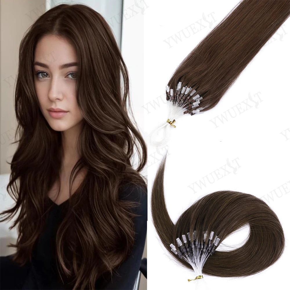 

Невидимые наращивание волос с микропетлей, 50 шт., человеческие волосы, 30 г, 14-20 дюймов, длина, без повреждений, микросвязь, система для женщин, салонные результаты