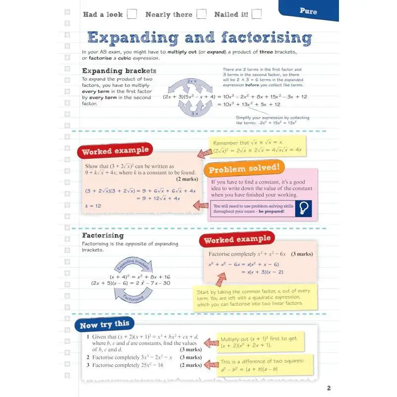 دليل مراجعة Pearson Edexcel A Level Maths Revision Guide بما في ذلك مسابقة مراجعة عبر الإنترنت ومقاطع الفيديو لامتحان 2025 و2026 #4
