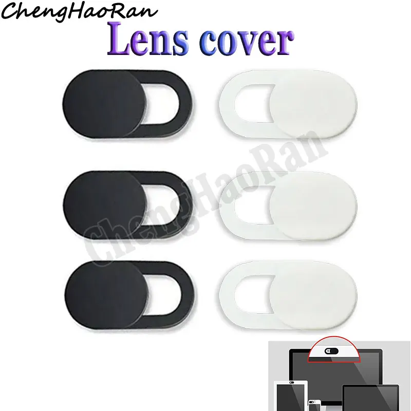 2 Pcs Webcam Cover Laptop Camera Cover Slider Phone Antispy For iPad PC Macbook Tablet lenses Privacy Sticker