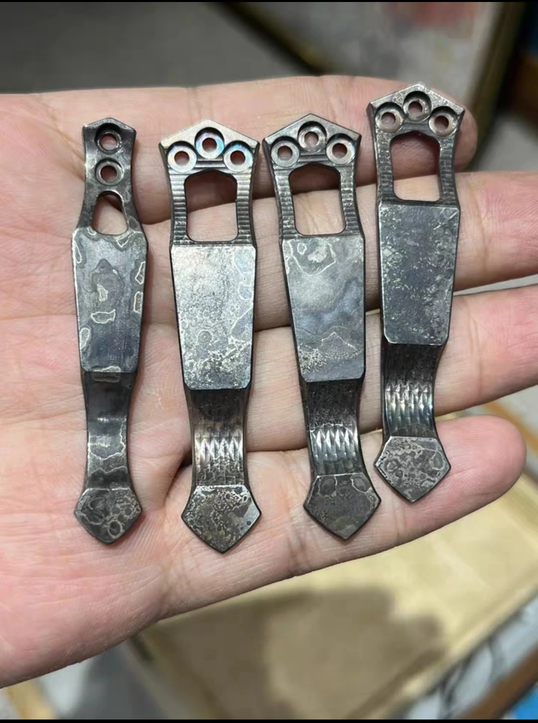 

1 Piece Handmade Stainless Steel Deep Carry Pocket Clip for FH Pens, for Benchmade Knives