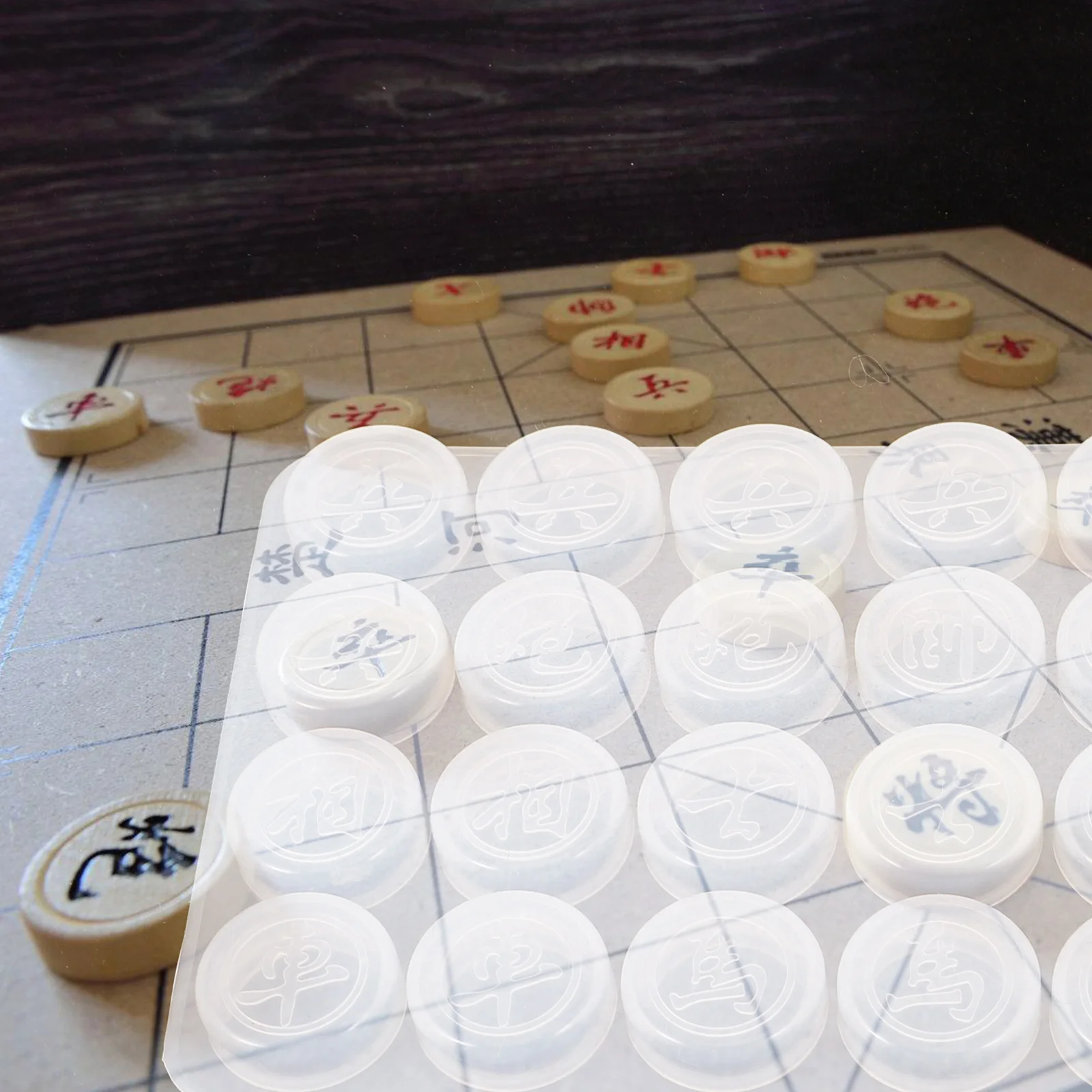 

Mini Chess Mold Silicone Chess Piece Making Mold DIY Chinese Style Kit Reusable Bpa Free Safe for Family Fun