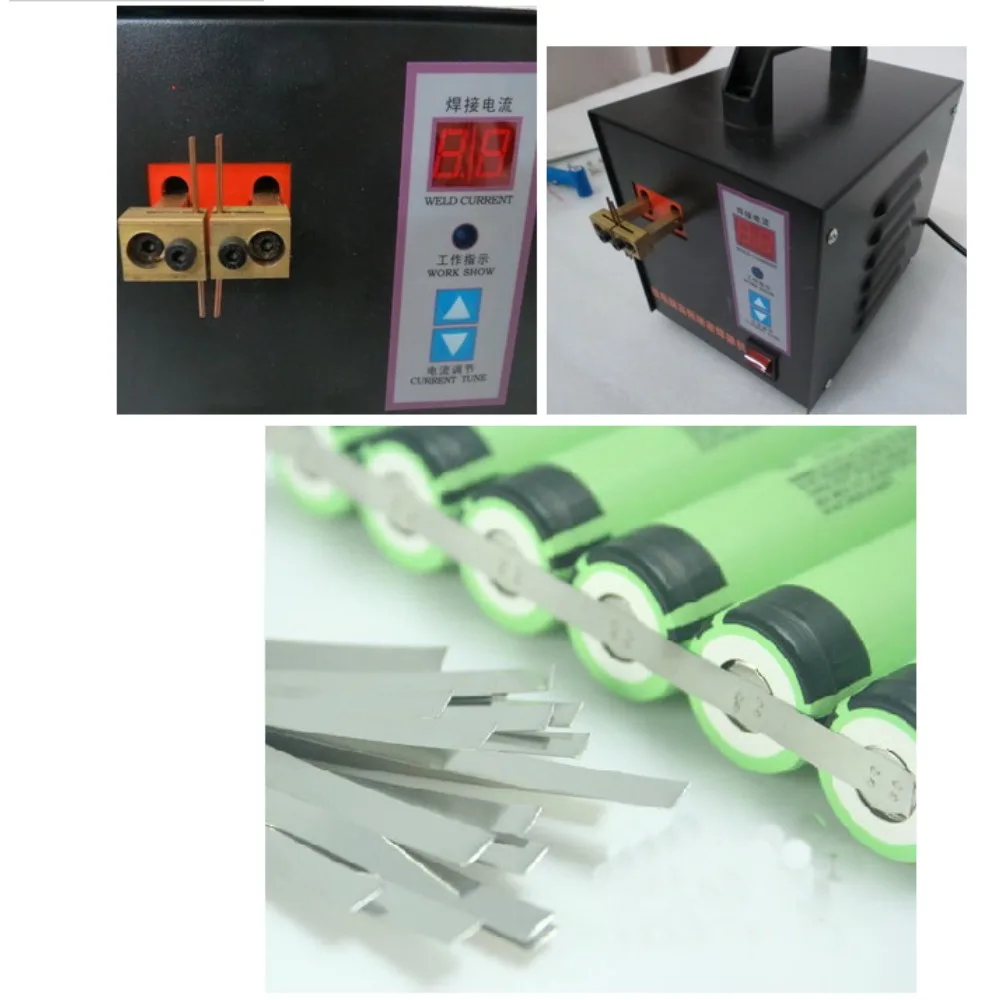 microcomputer controlled high-frequency precision portable 18650 battery power pack spot welding machine